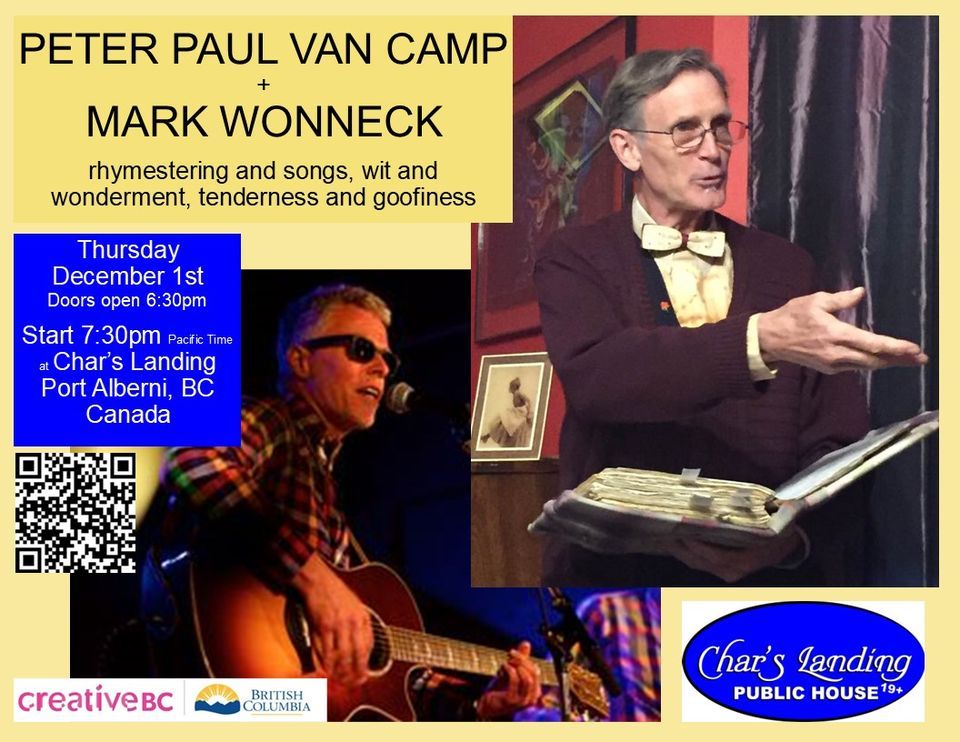 Peter Paul Van Camp + Mark Wonneck @Char's