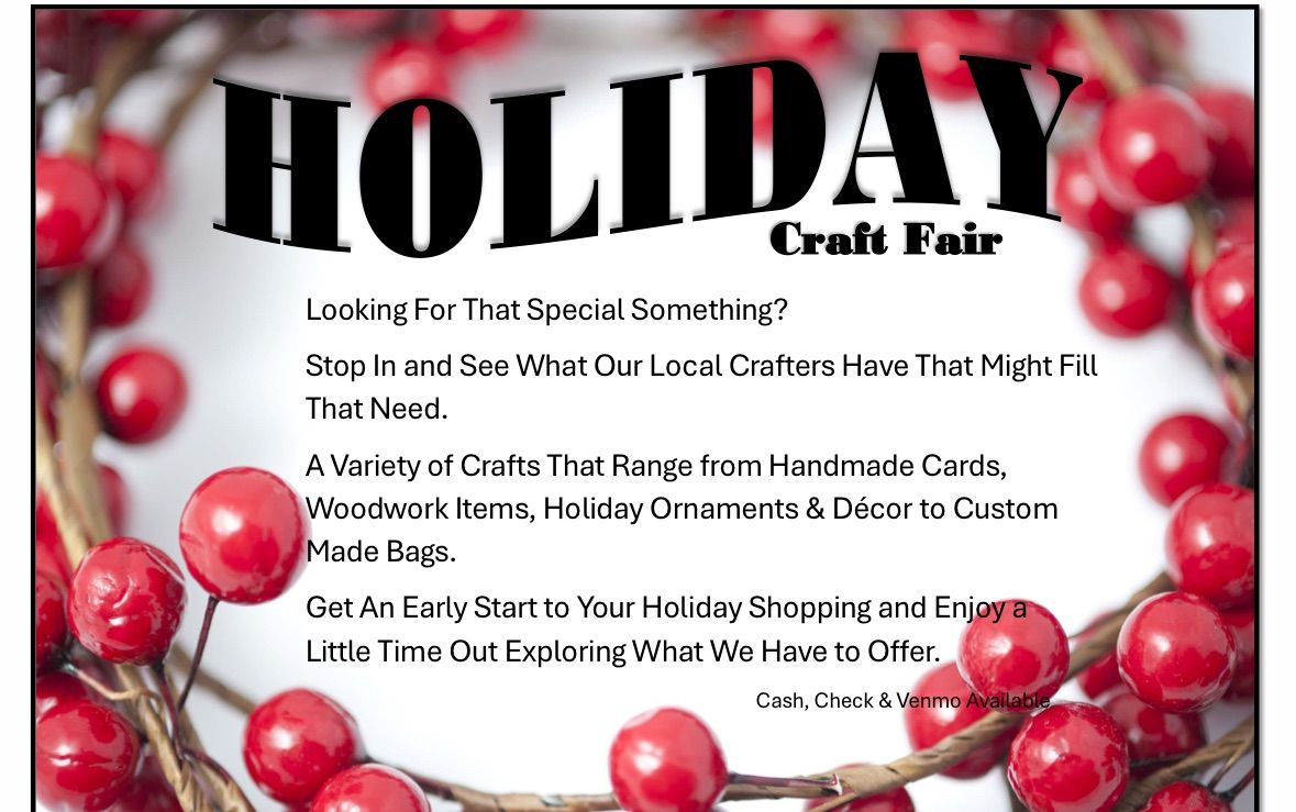 2nd Annual Holiday Craft Fair