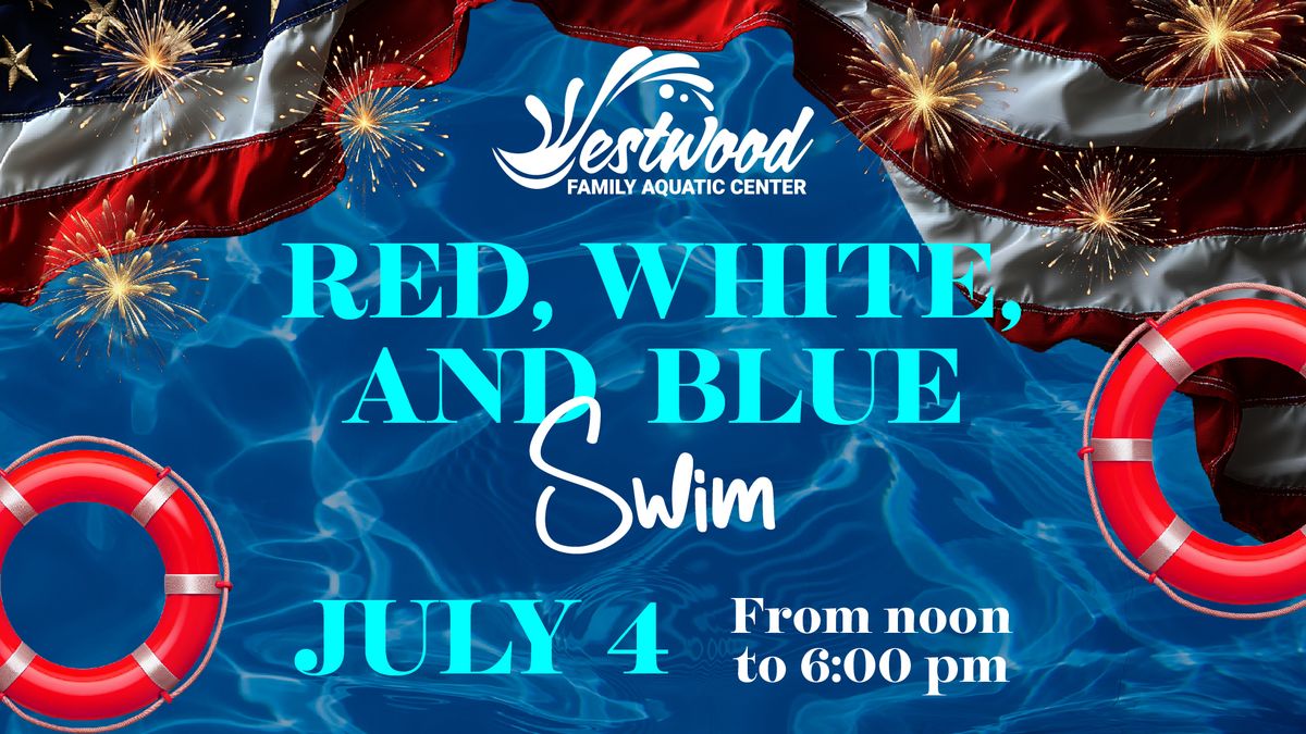 Red, White, and Blue Swim