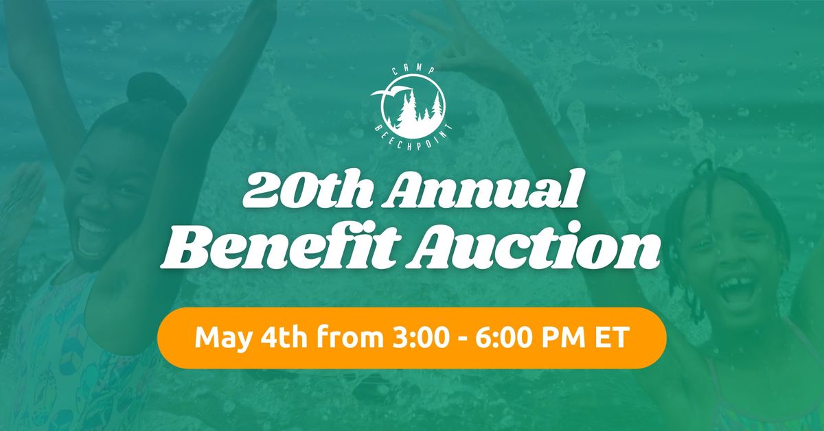 Camp Beechpoint Benefit Auction for Camper Scholarships!