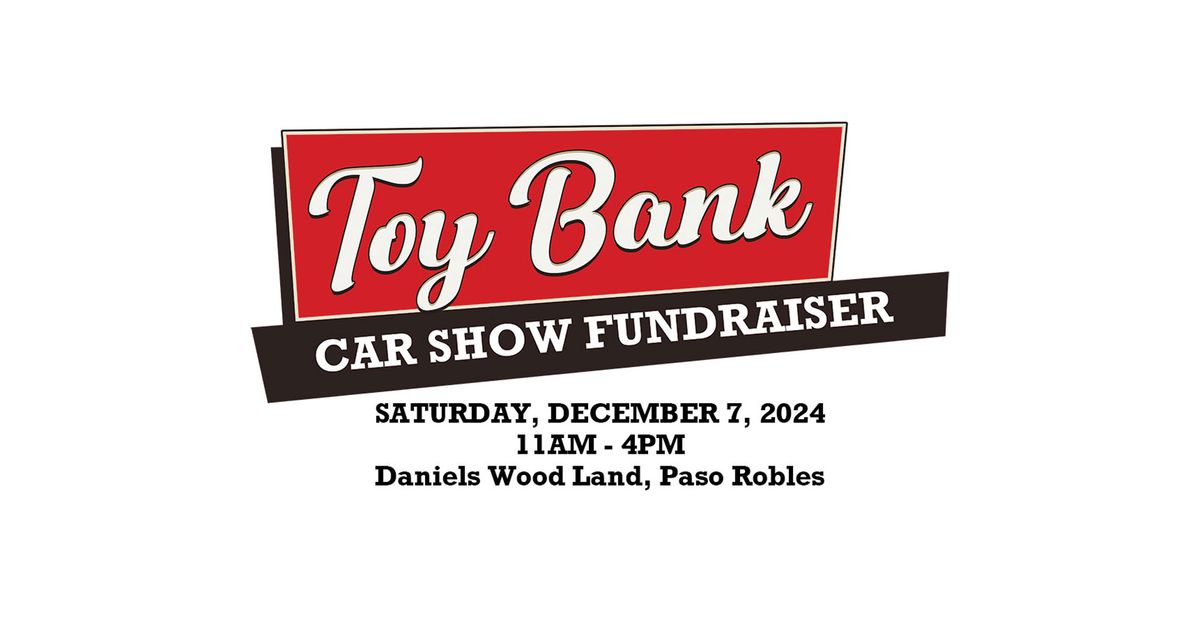 Toy Bank Car Show Fundraiser