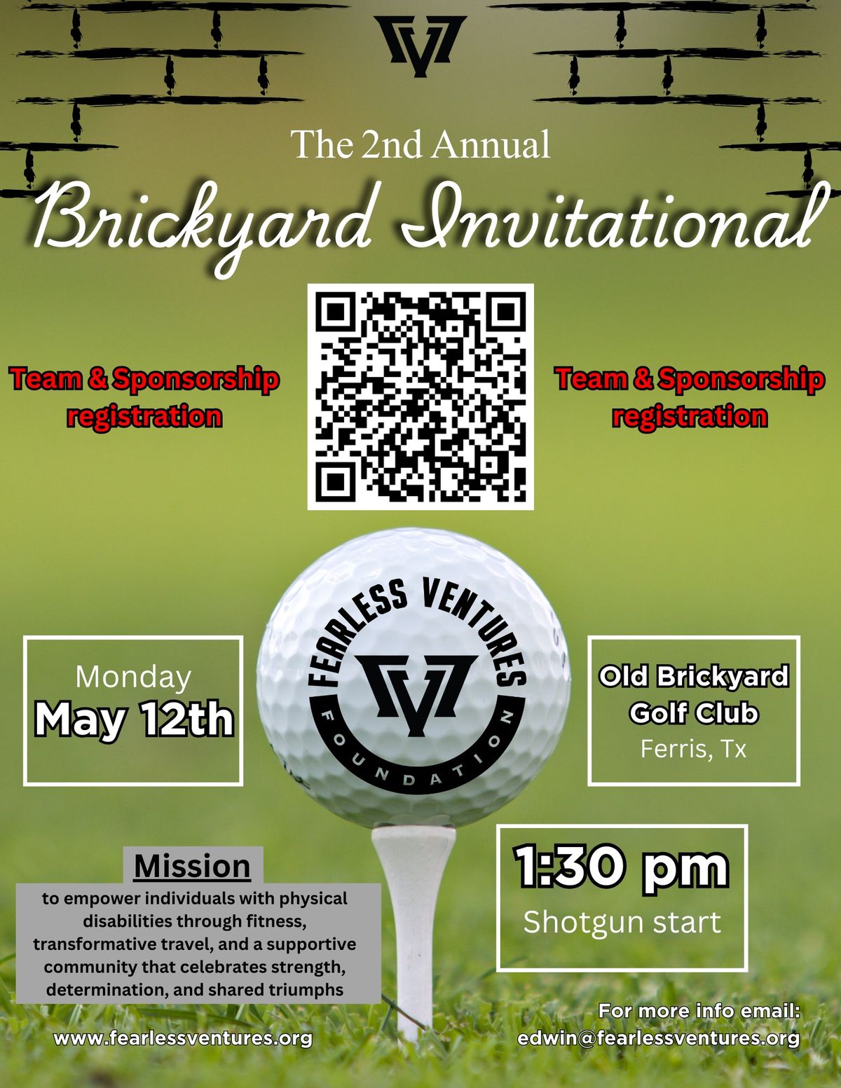 2nd Annual Brickyard Invitational