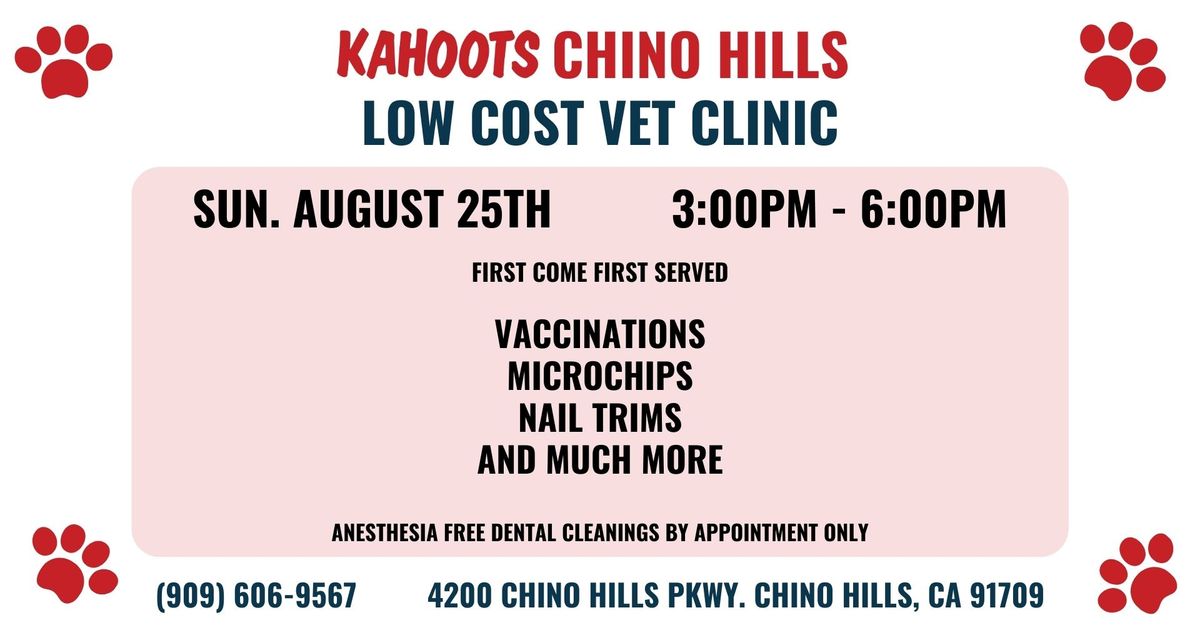 Low Cost Vet Clinic