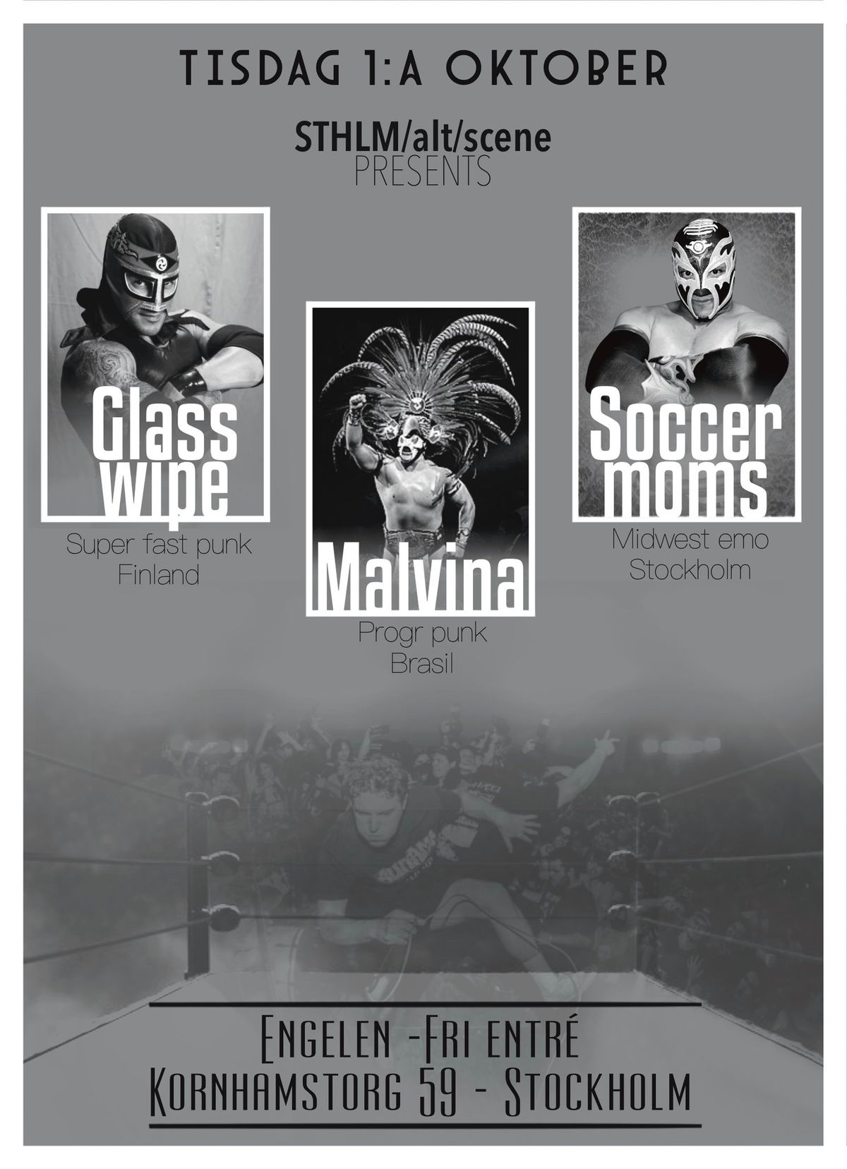 STHLM\/alt\/scene - Malvina(BR)+Glass Wipe(FI)+Soccer Moms