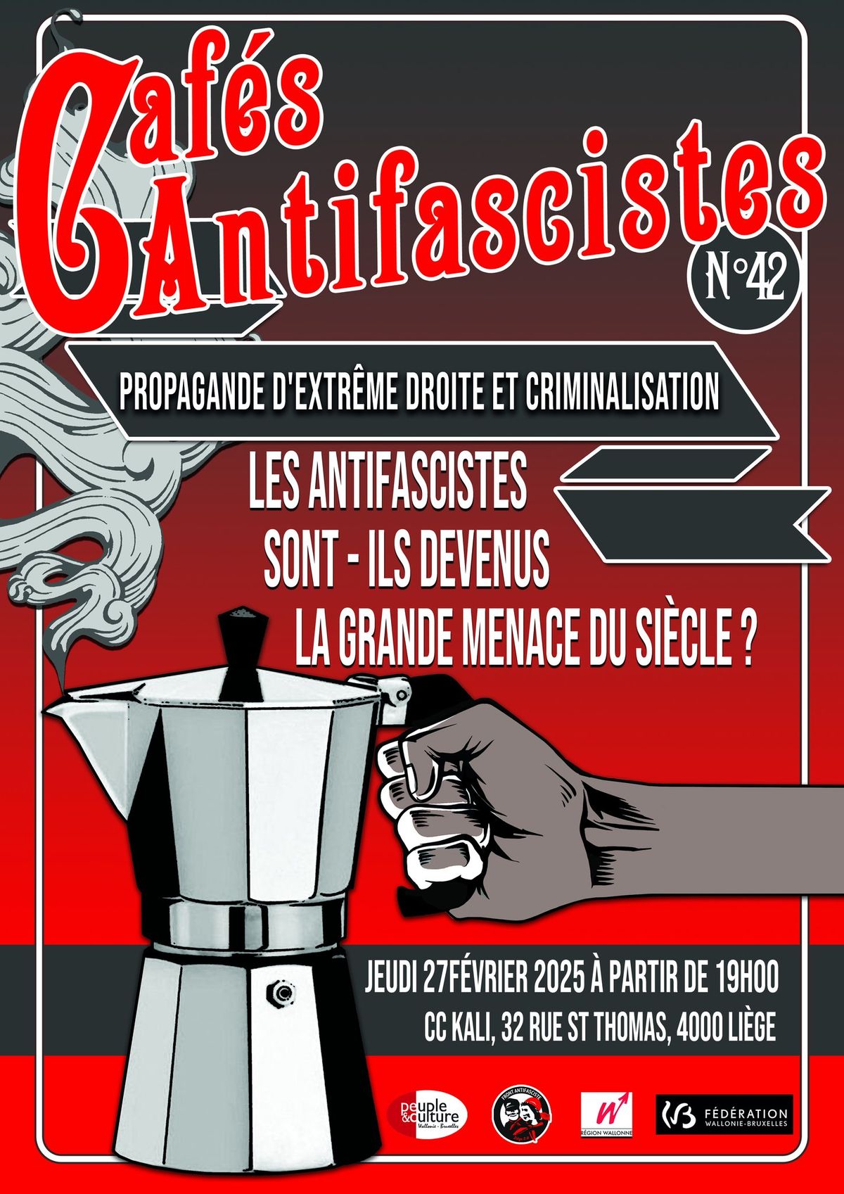 Caf #42 : Les antifascistes sont ils devenus la grande menace du si\u00e8cle ?