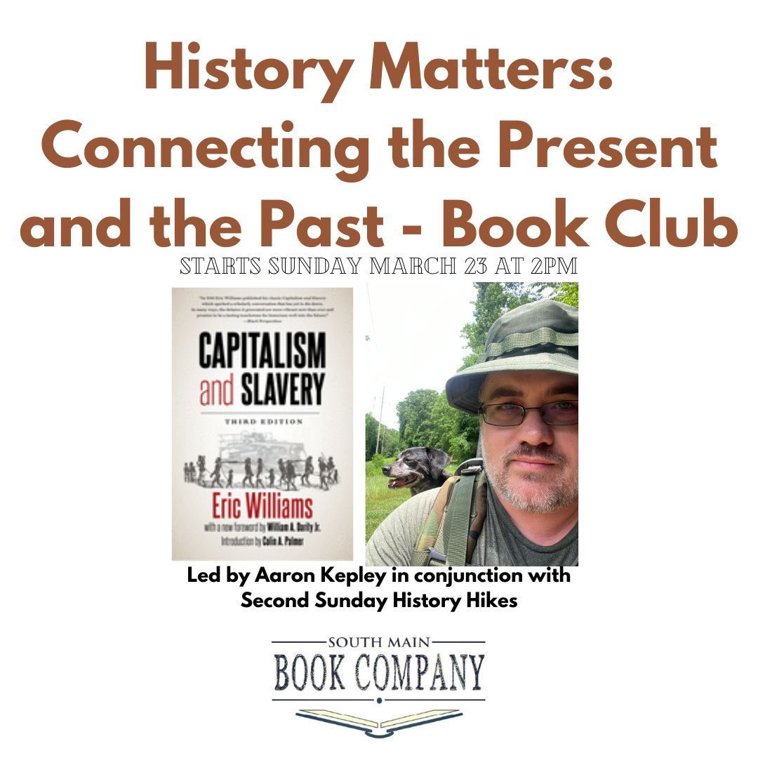 History Matters - New Book Club Led by Aaron Kepley