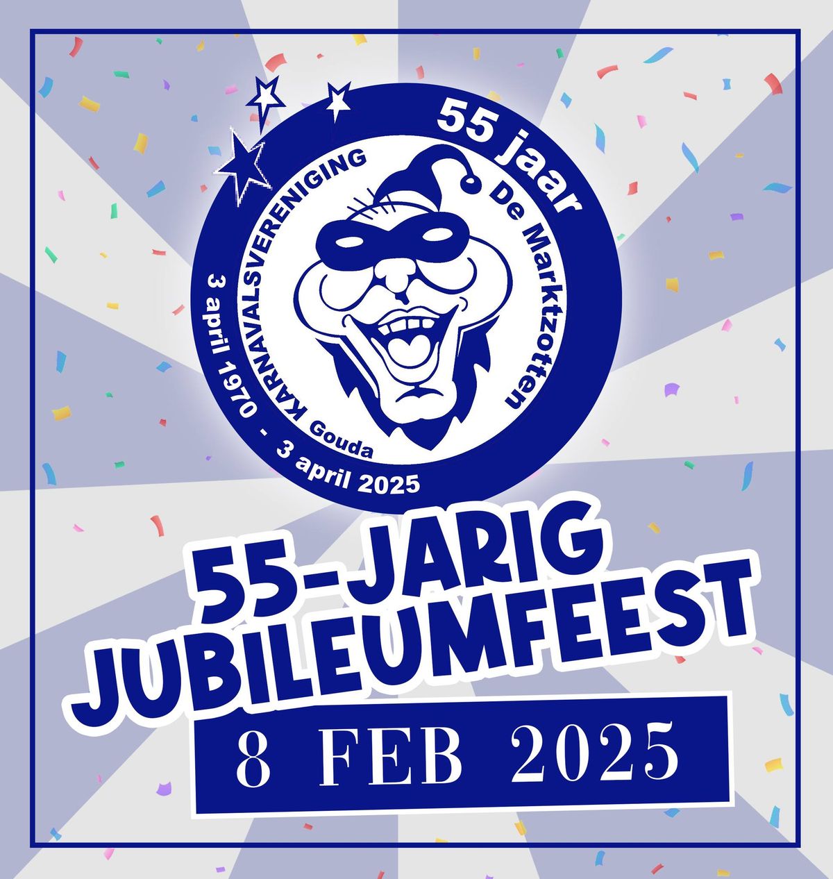 55 jarig jubileum feest