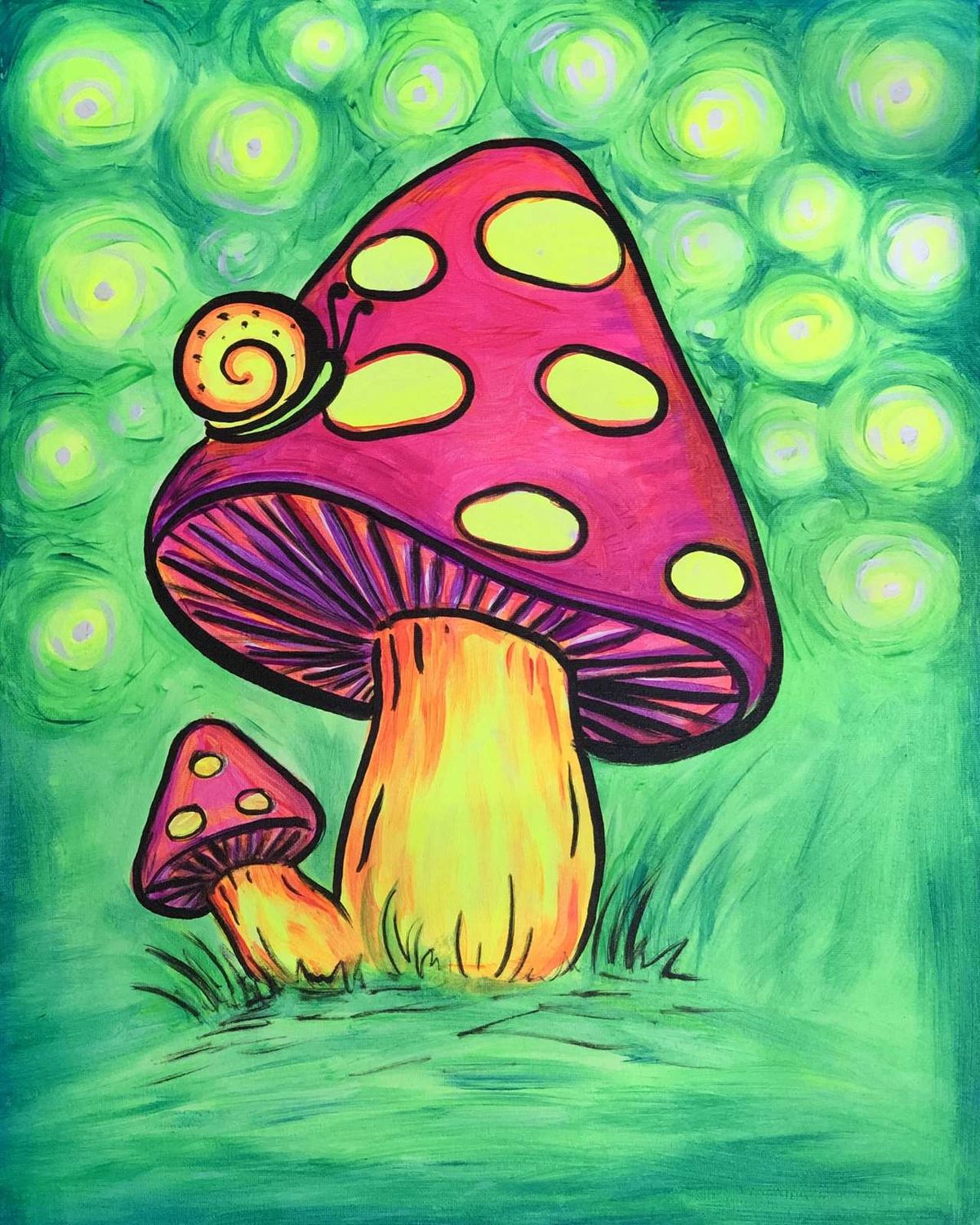 GLOW PARTY! ~ Radiant Mushroom (click for full image)