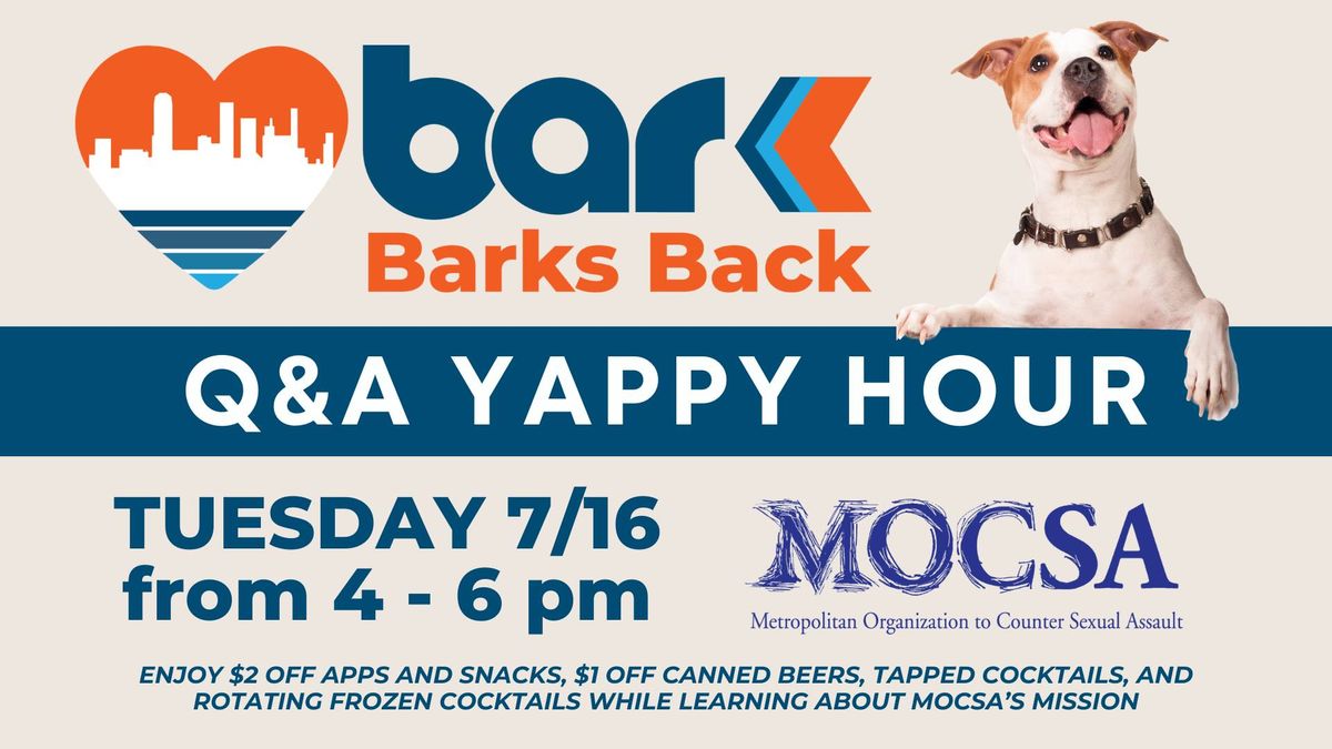 Yappy Hour w\/ MOCSA