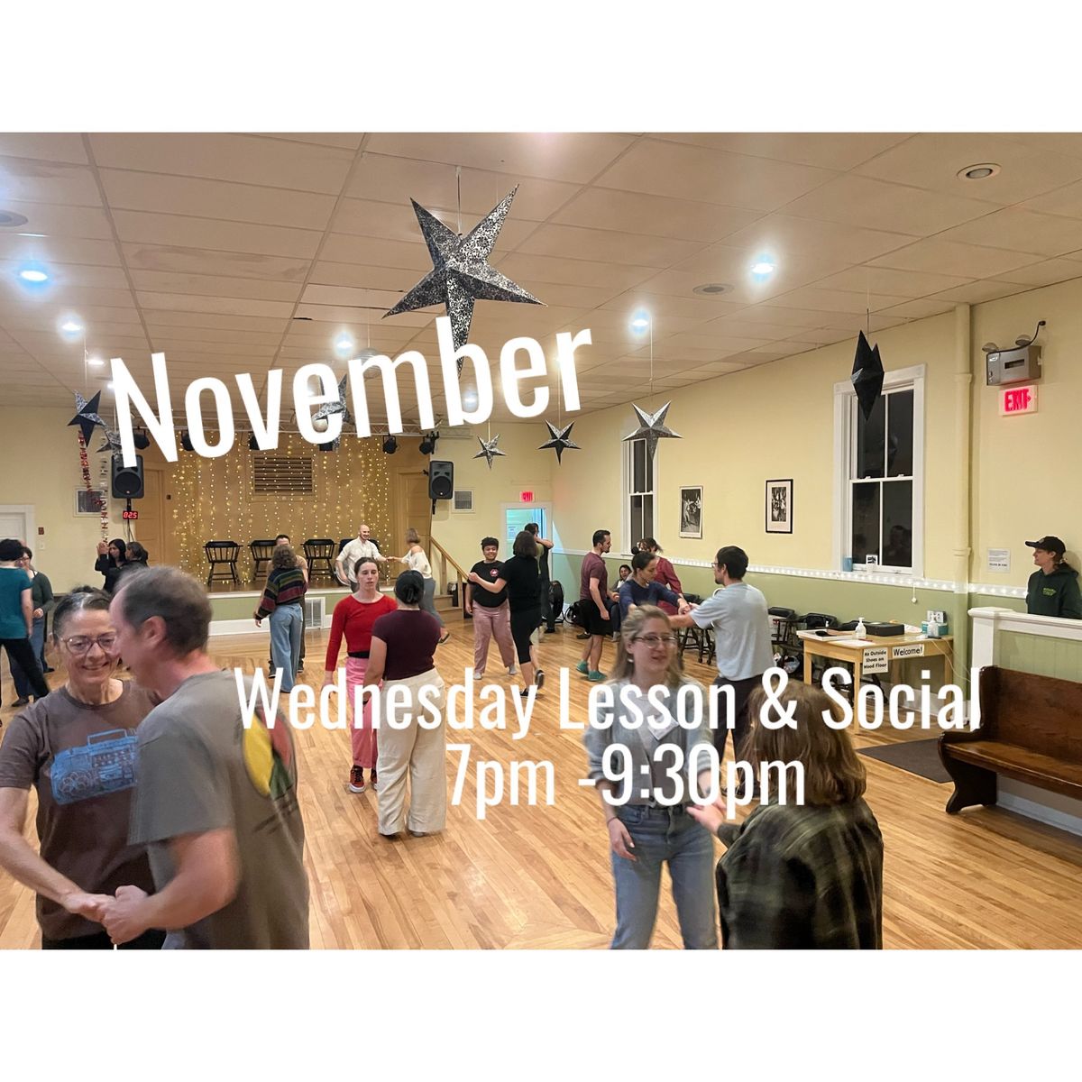 November Wednesday Lesson & Social