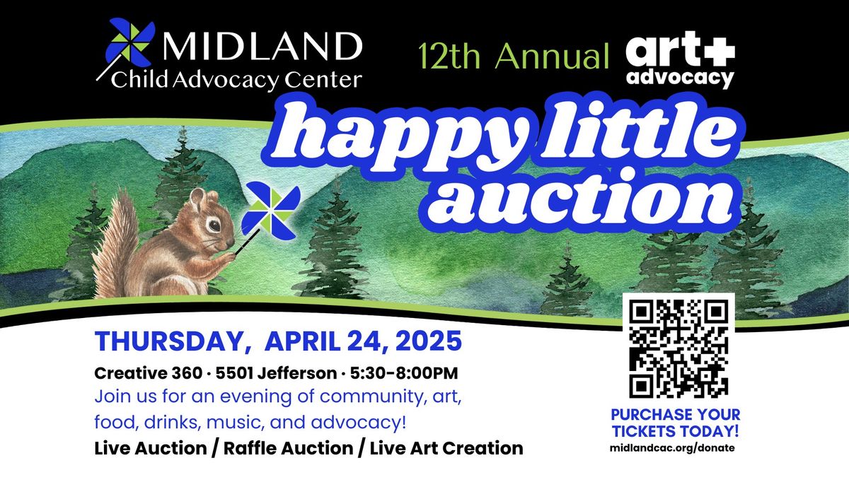 Midland CAC's Art + Advocacy 'Happy Little Auction'