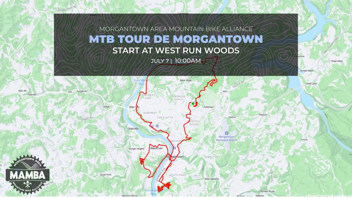 MAMBA MTB Tour de Morgantown