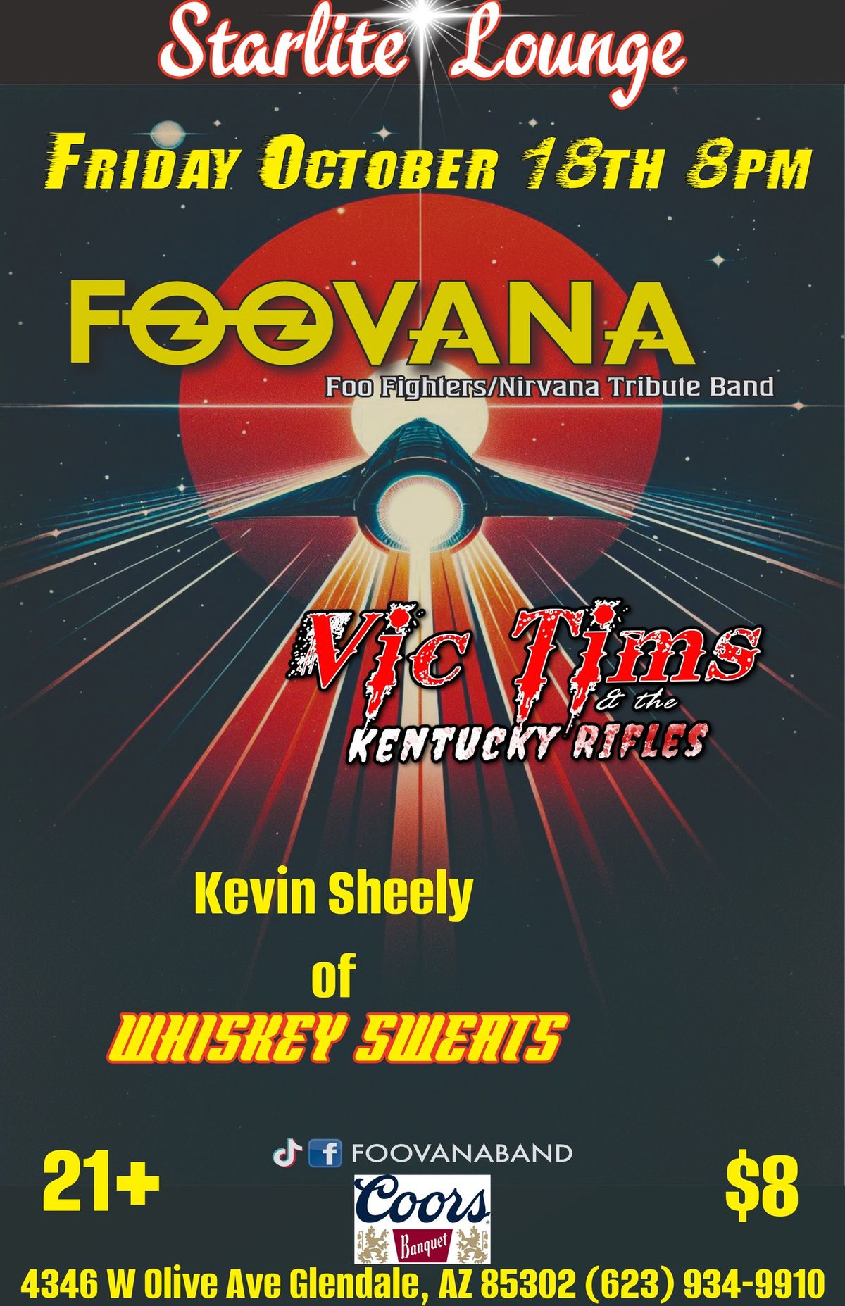 FOOVANA AT THE STARLITE LOUNGE