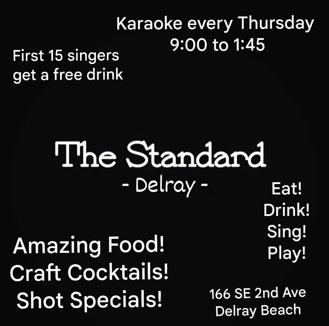 Delray Karaoke Thursdays!