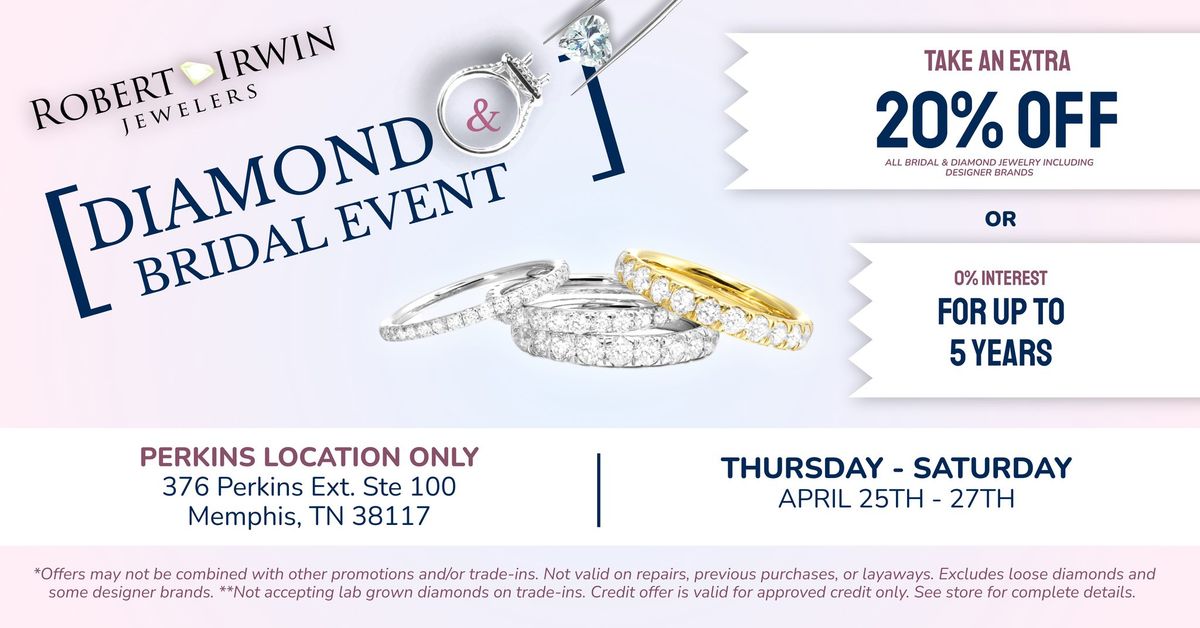Diamond and Bridal Jewelry Event Memphis