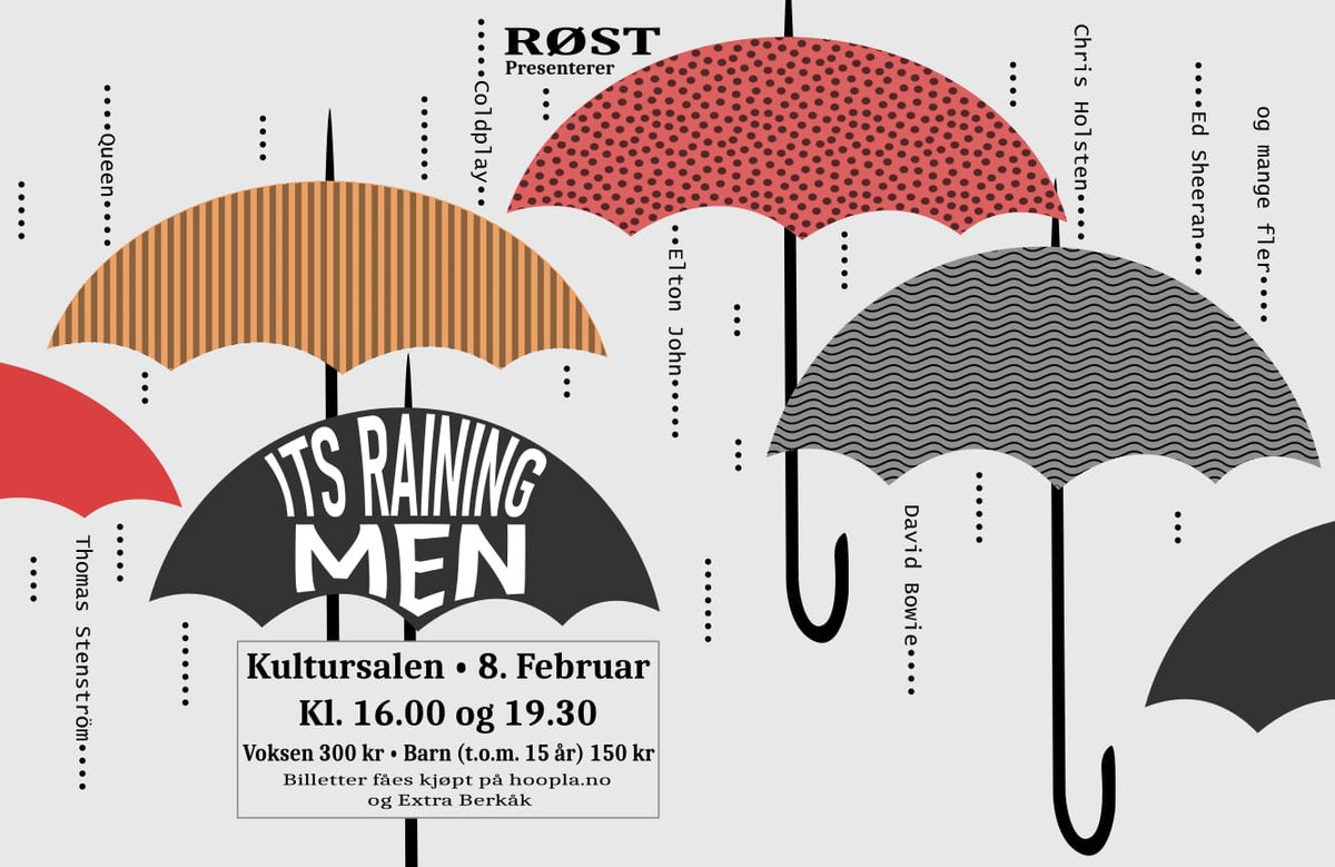 It's raining men 