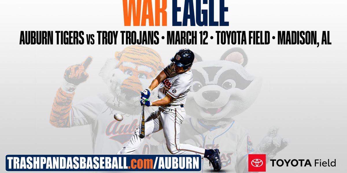 Troy Trojans at Auburn Tigers Baseball