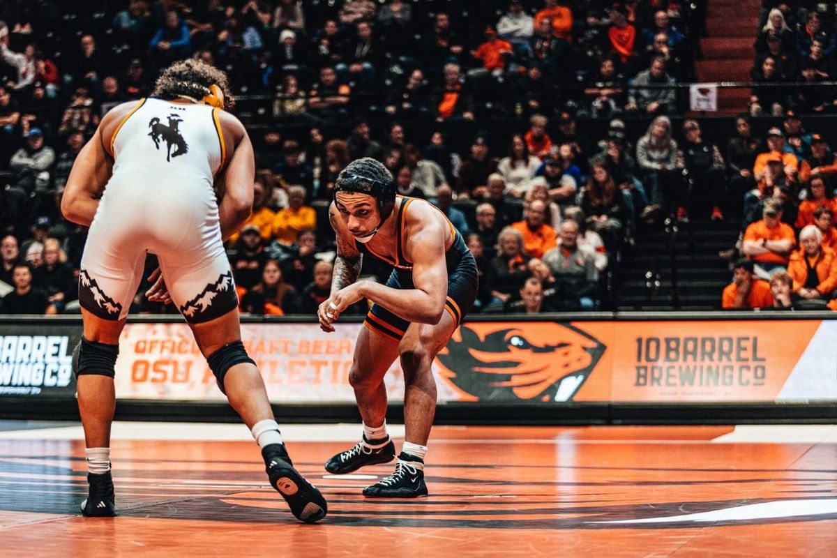 Parking Little Rock Trojans at Oregon State Beavers Wrestling