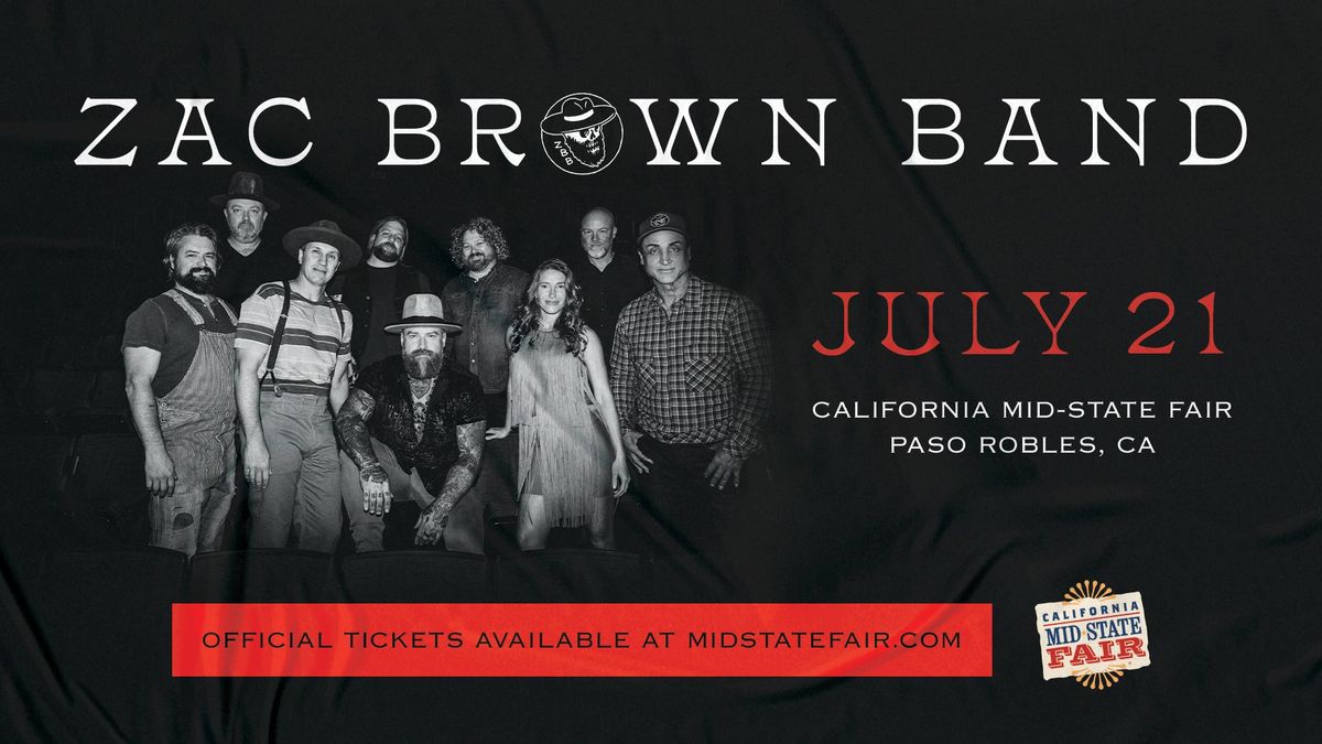 Zac Brown Band | California Mid-State Fair