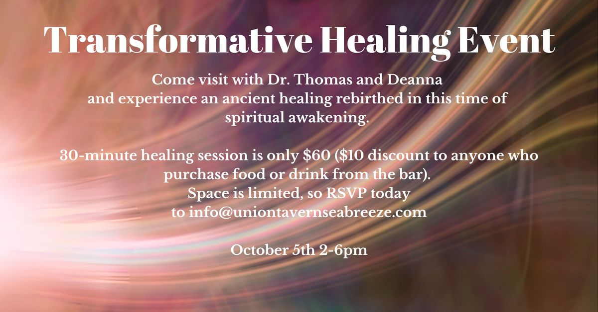 Transformative Healing Event