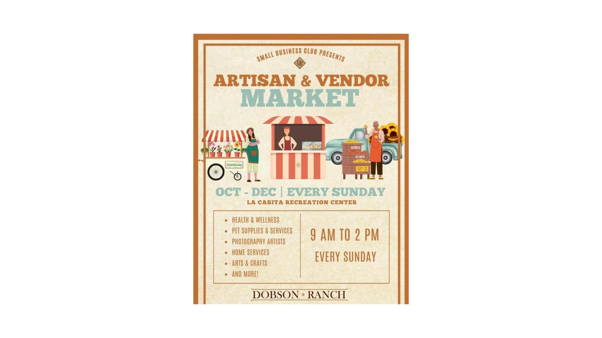 Dobson Ranch Artisan & Vendor Market