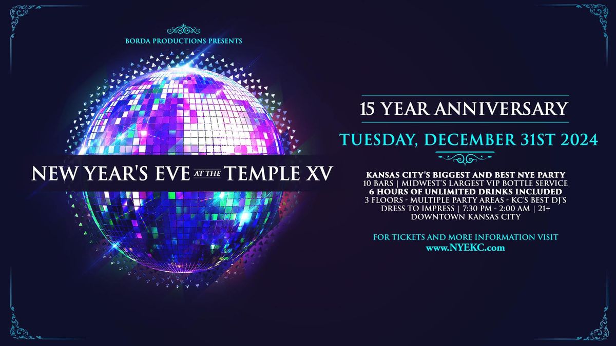 Temple XV - New Year's Eve Kansas City 2024-2025