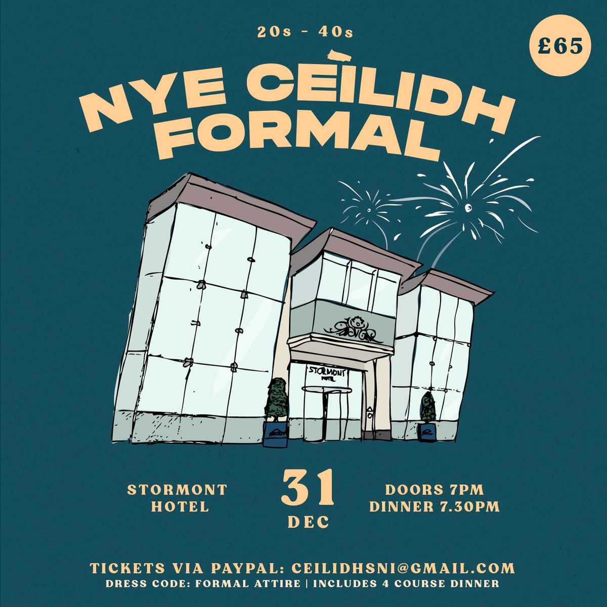 NYE CEILIDH FORMAL (20's-40's)