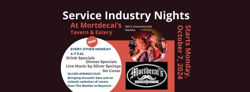 Service Industry Nights @ Mortdecai's