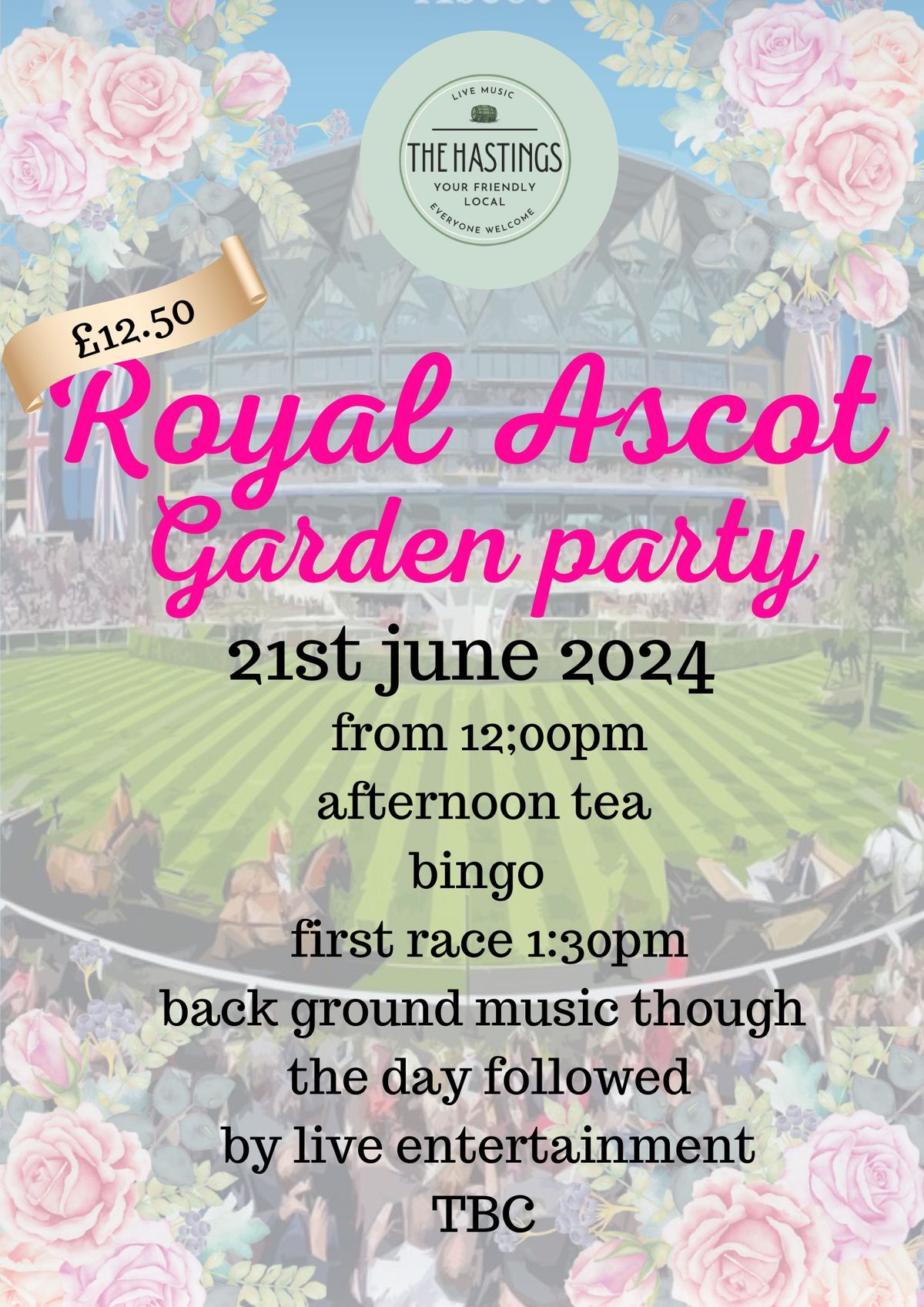 Royal ascot ladies day garden party 