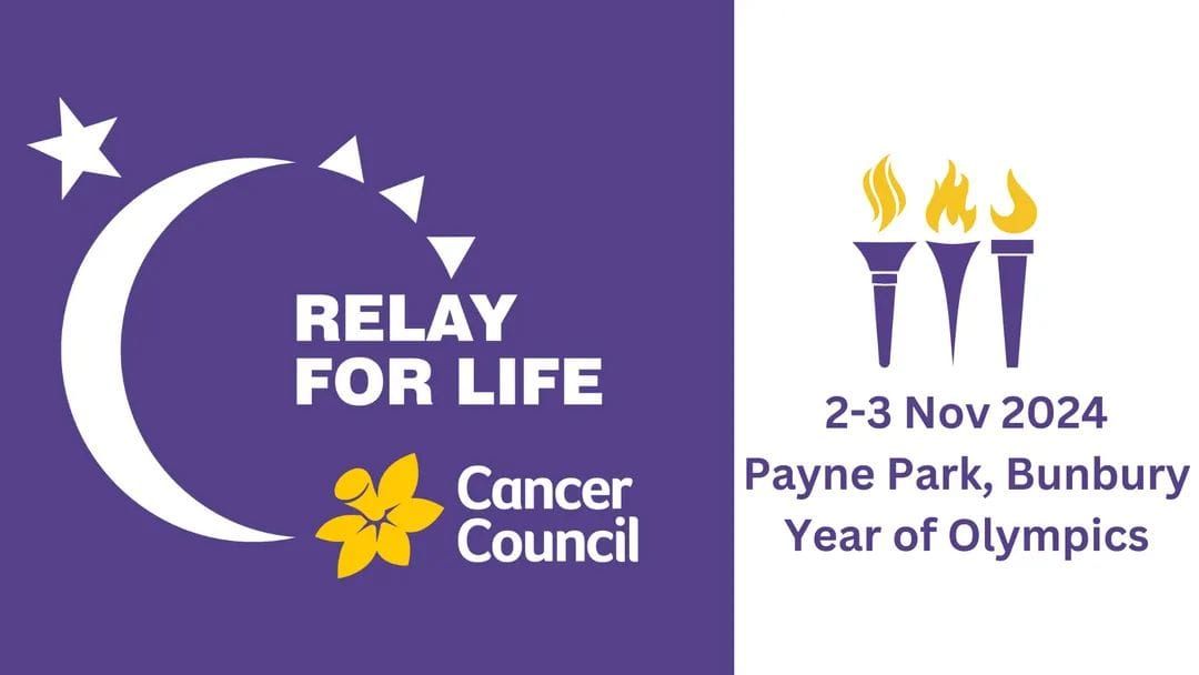 Relay For Life Bunbury 2024 proudly supported by Southern Ports