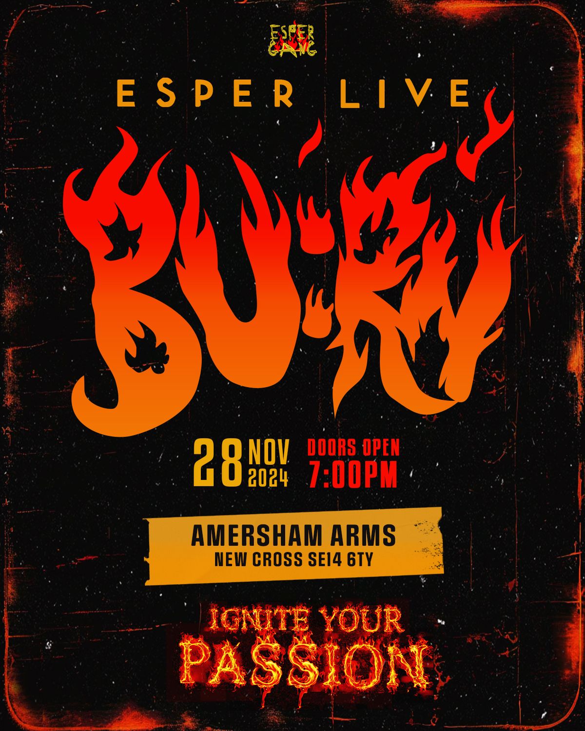 ESPER LIVE: BU:RN