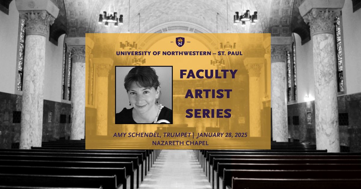 Faculty Artist Series: Brass Trajectories, Amy Schendel, trumpet