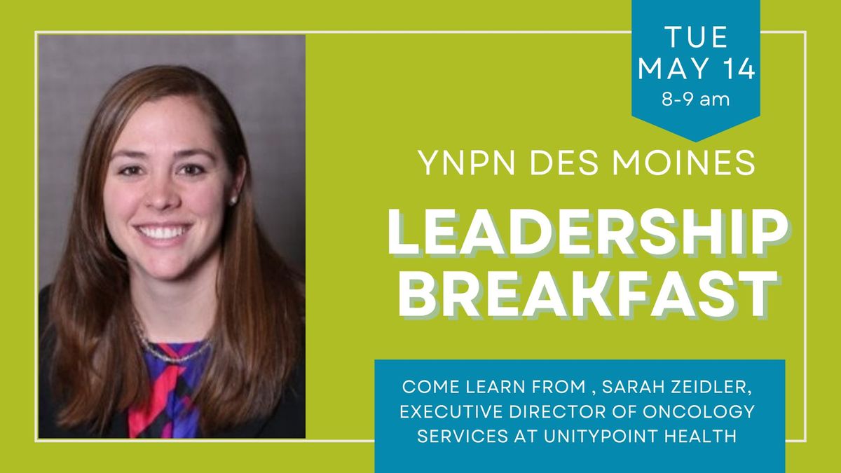 Leadership Breakfast with Sarah Zeilder