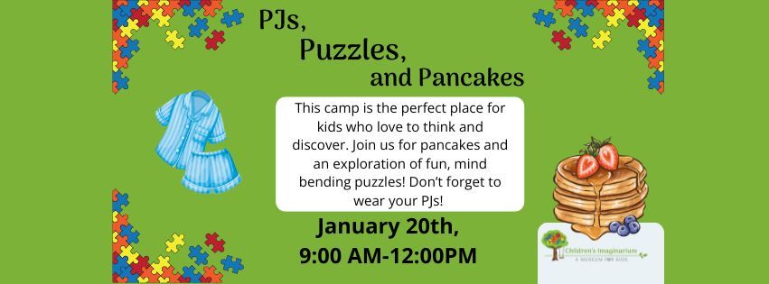 PJs, Puzzles, and Pancakes Camp