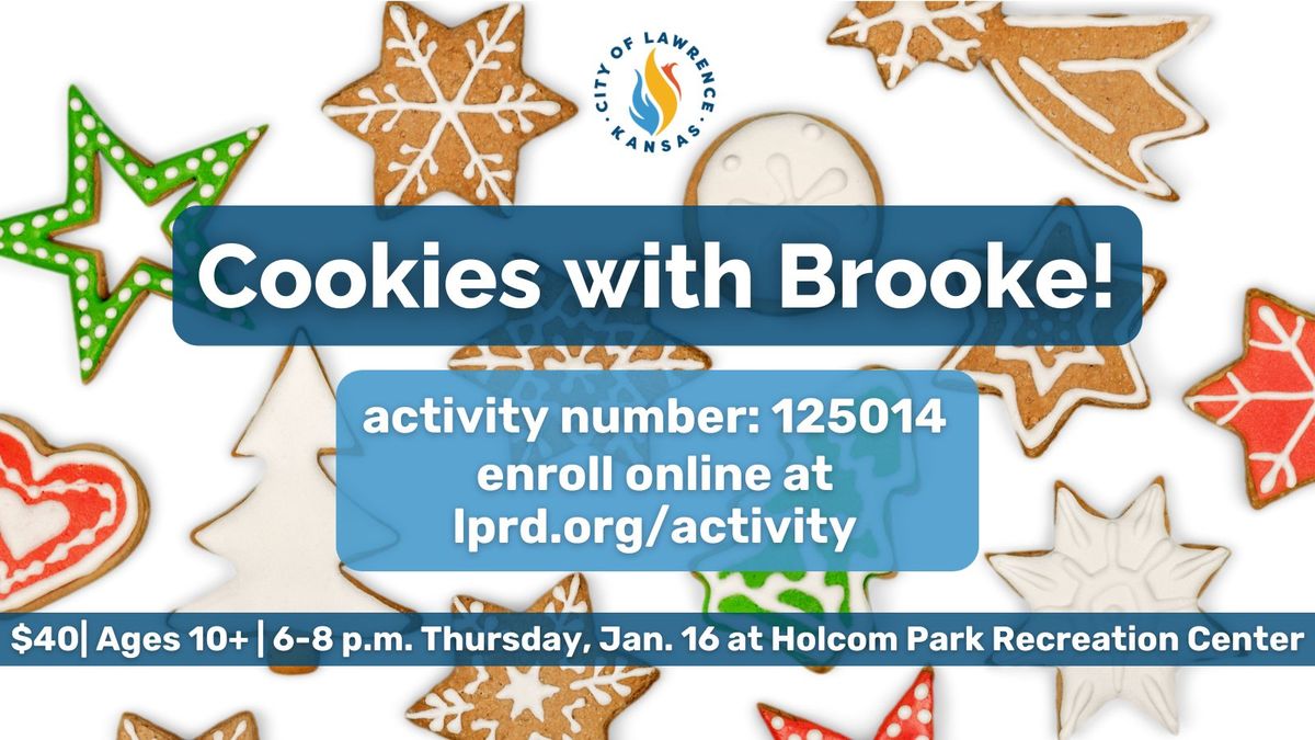 Cookies with Brooke - Winter Wonderland-Themed Cookie Decorating Class