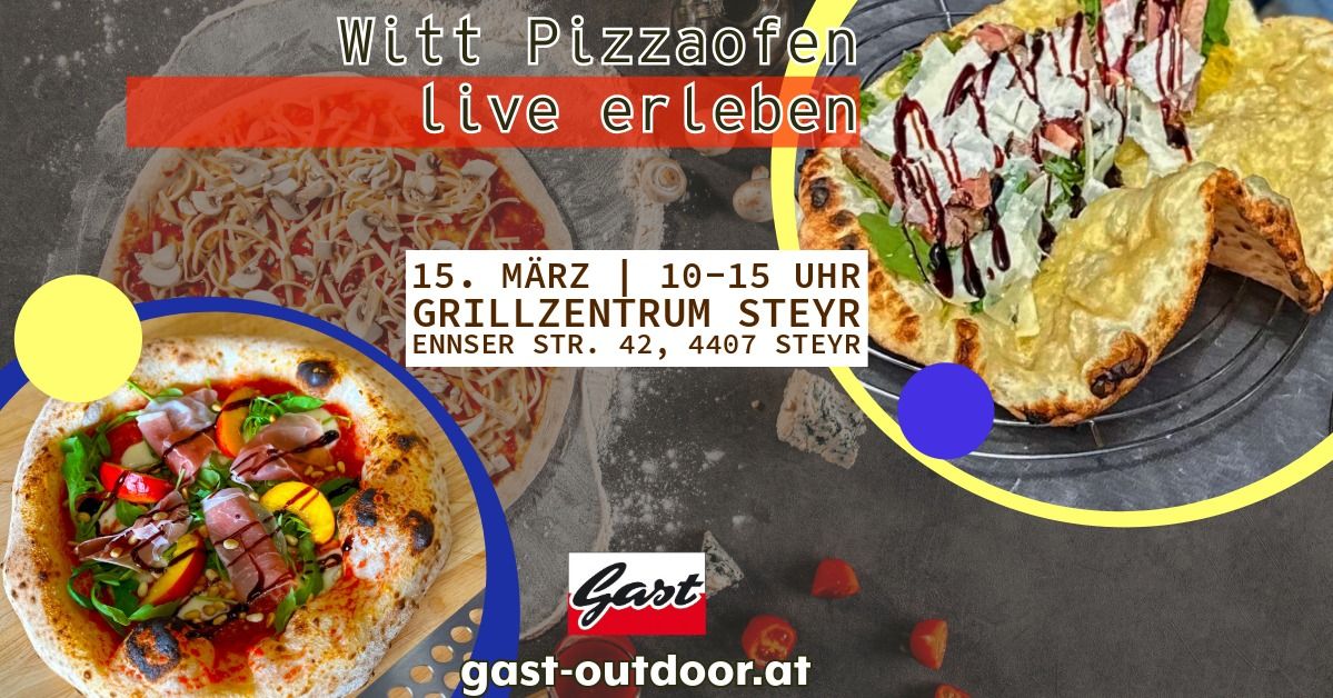 Pizza-Ofen LIVE erleben!