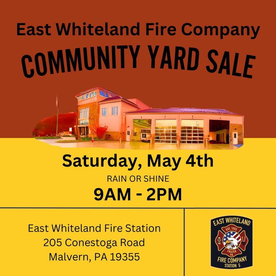 East Whiteland Fire Company Community Yard Sale