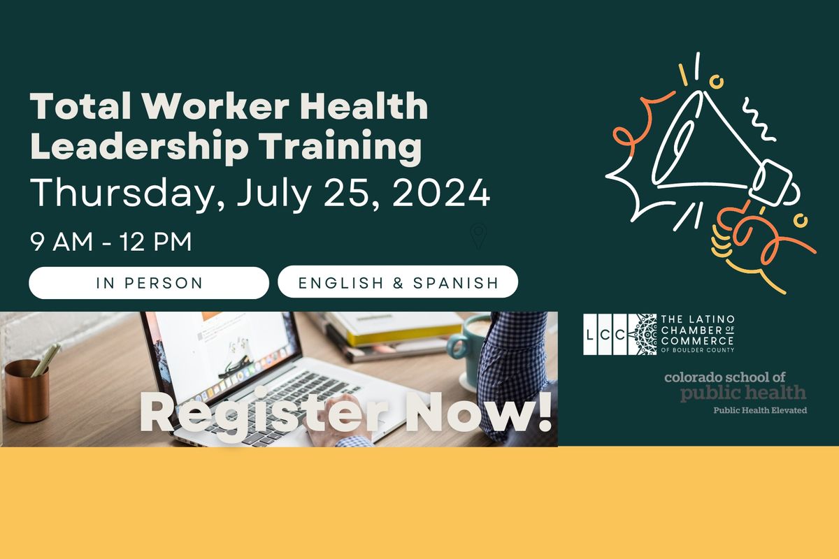 Total Worker Health Leadership Training (English Class)