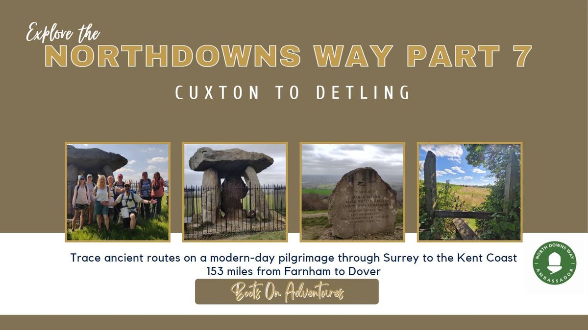 North Downs Way - Cuxton to Detling (section 7) - \u00a35pp