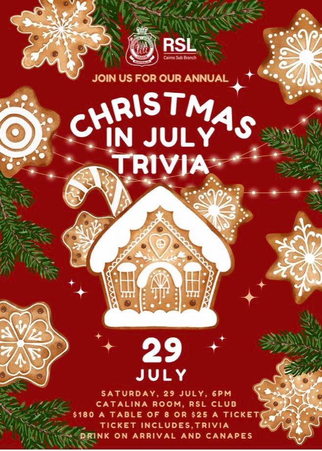 2023 Christmas In July Trivia Night