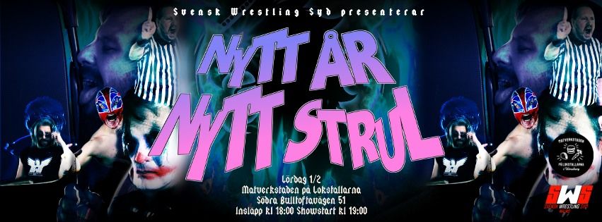 Nytt \u00e5r Nytt strul - Live wrestling p\u00e5 Lokstallarna 