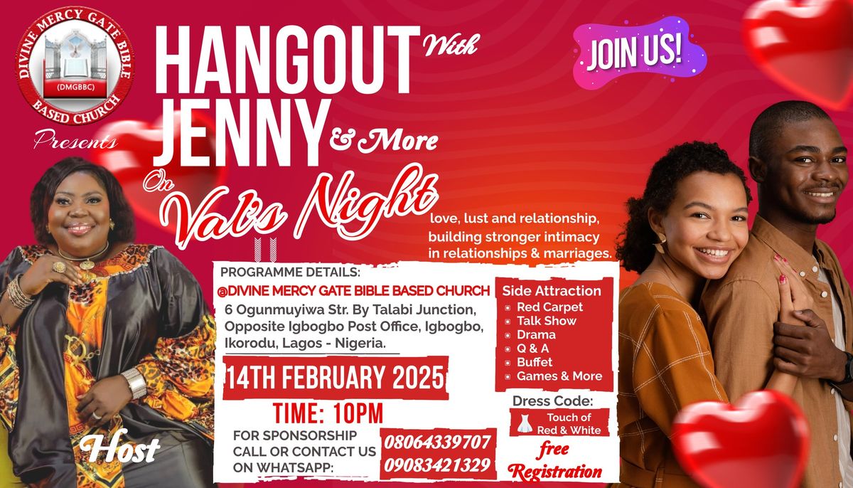 Hangout With Jenny on Val's Night