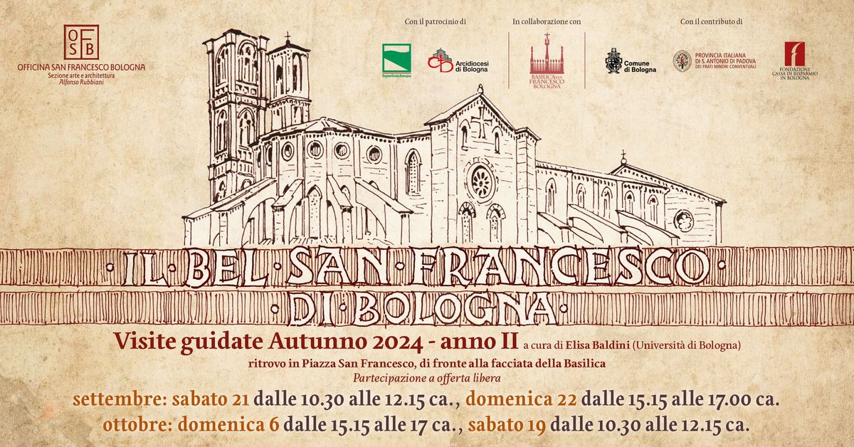 Il bel San Francesco di Bologna - Visita guidata alla Basilica