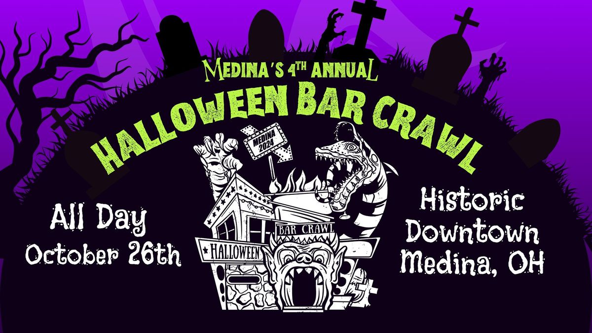 Medina's 4th Annual Halloween Bar Crawl