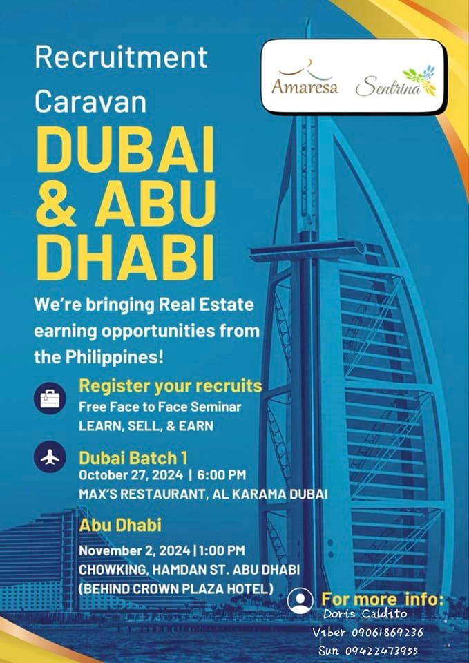 DUBAI RECRUITMENT CARAVAN