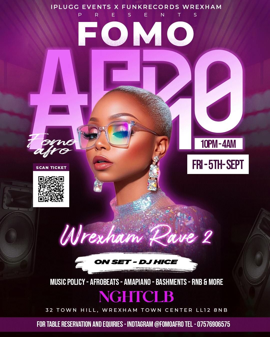 FOMO-Afro Wrexham Rave Reloaded