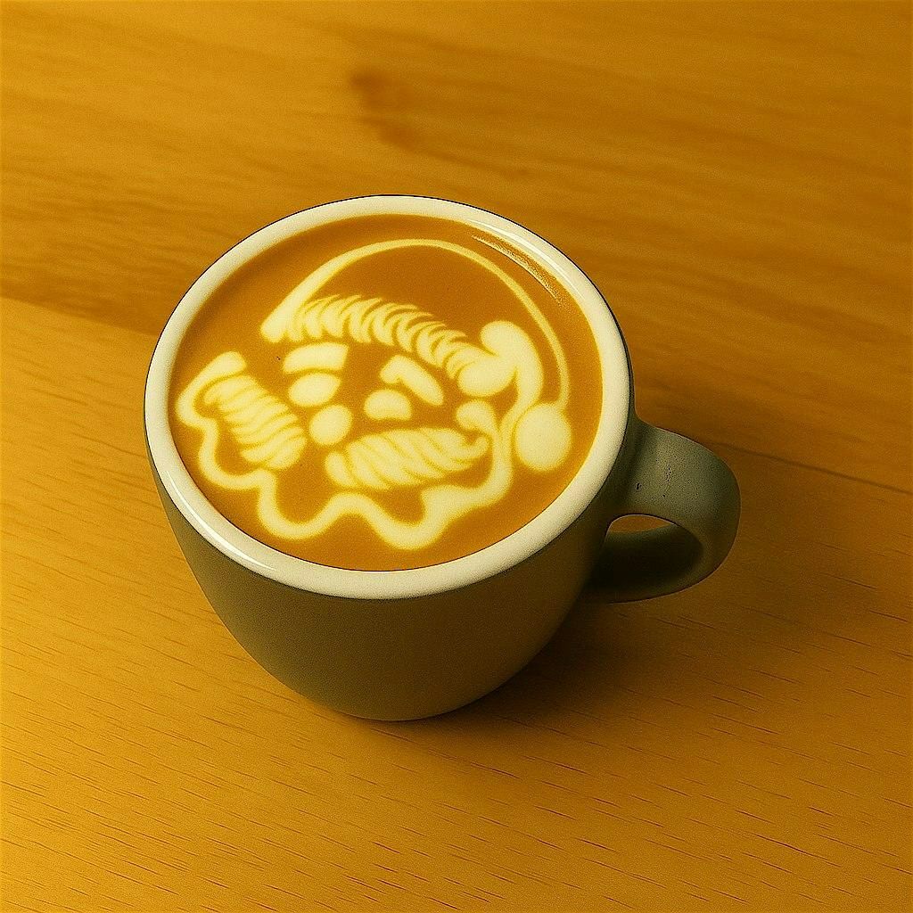 Latte art class: winter-themed lattes
