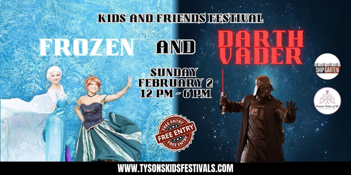 Frozen and Darth Vader Hosts Kids and Family Festival