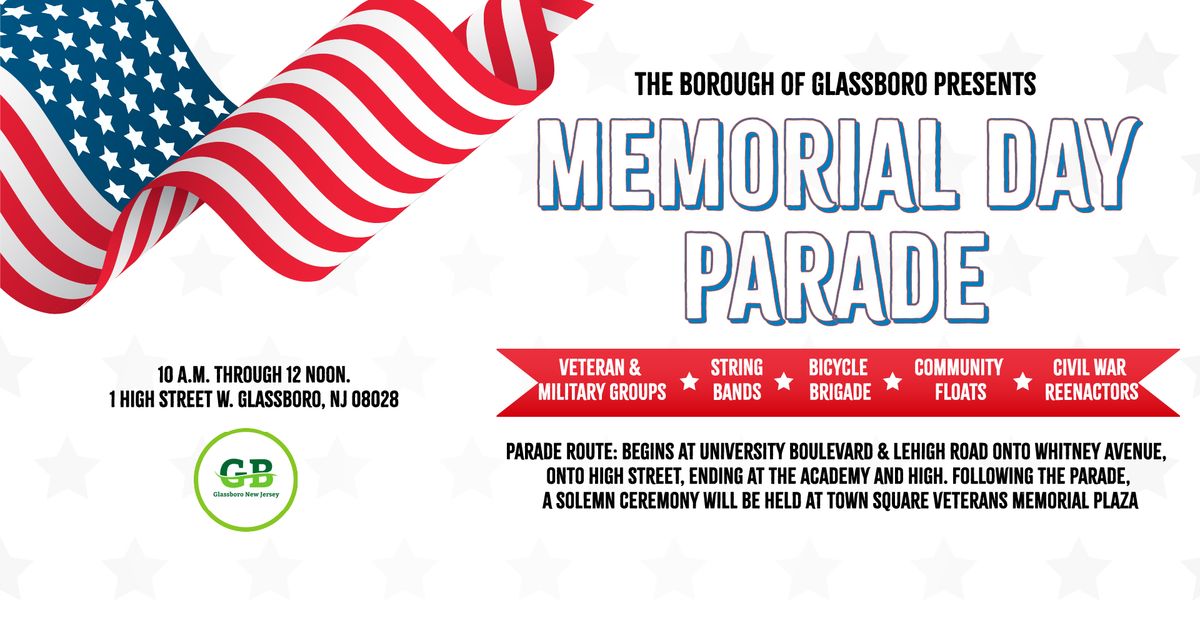 Glassboro\u2019s Memorial Day Parade