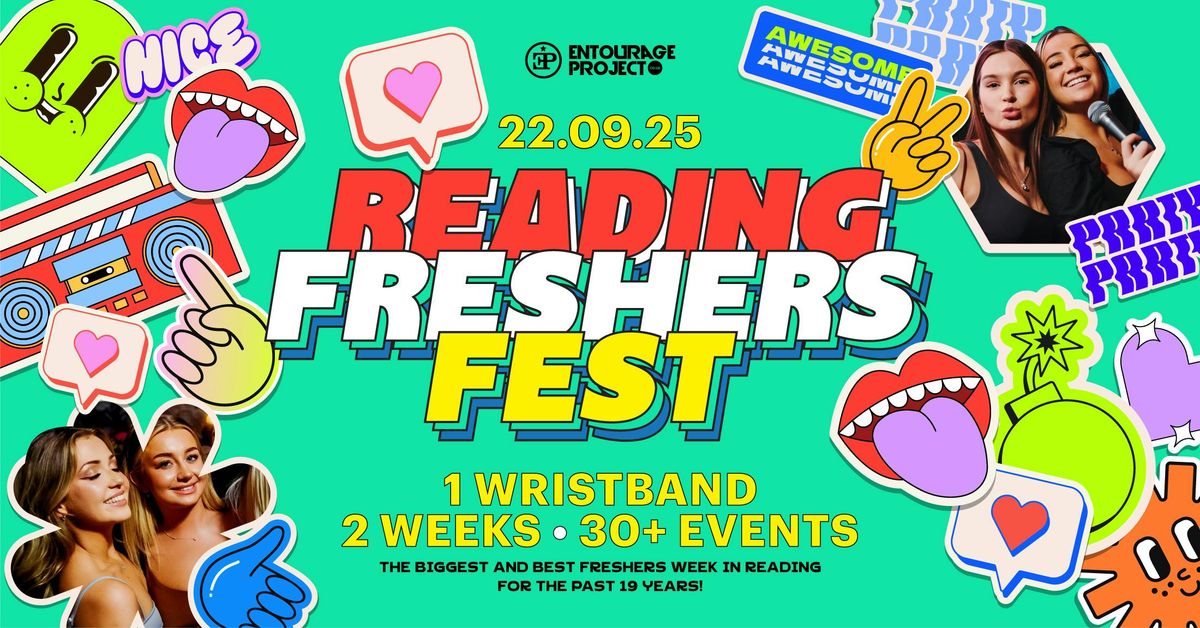 Reading Freshers Fest 25\/26 - SIGN UP NOW \ud83c\udfaa